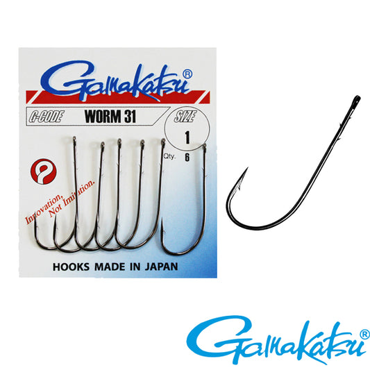 GAMAKATSU WORM HOOK قماكاتسو ورم هوك